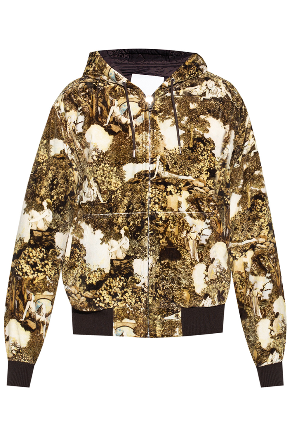 Kenzo Patterned hooded jacket