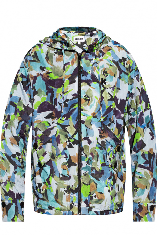 Kenzo Hooded organic jacket