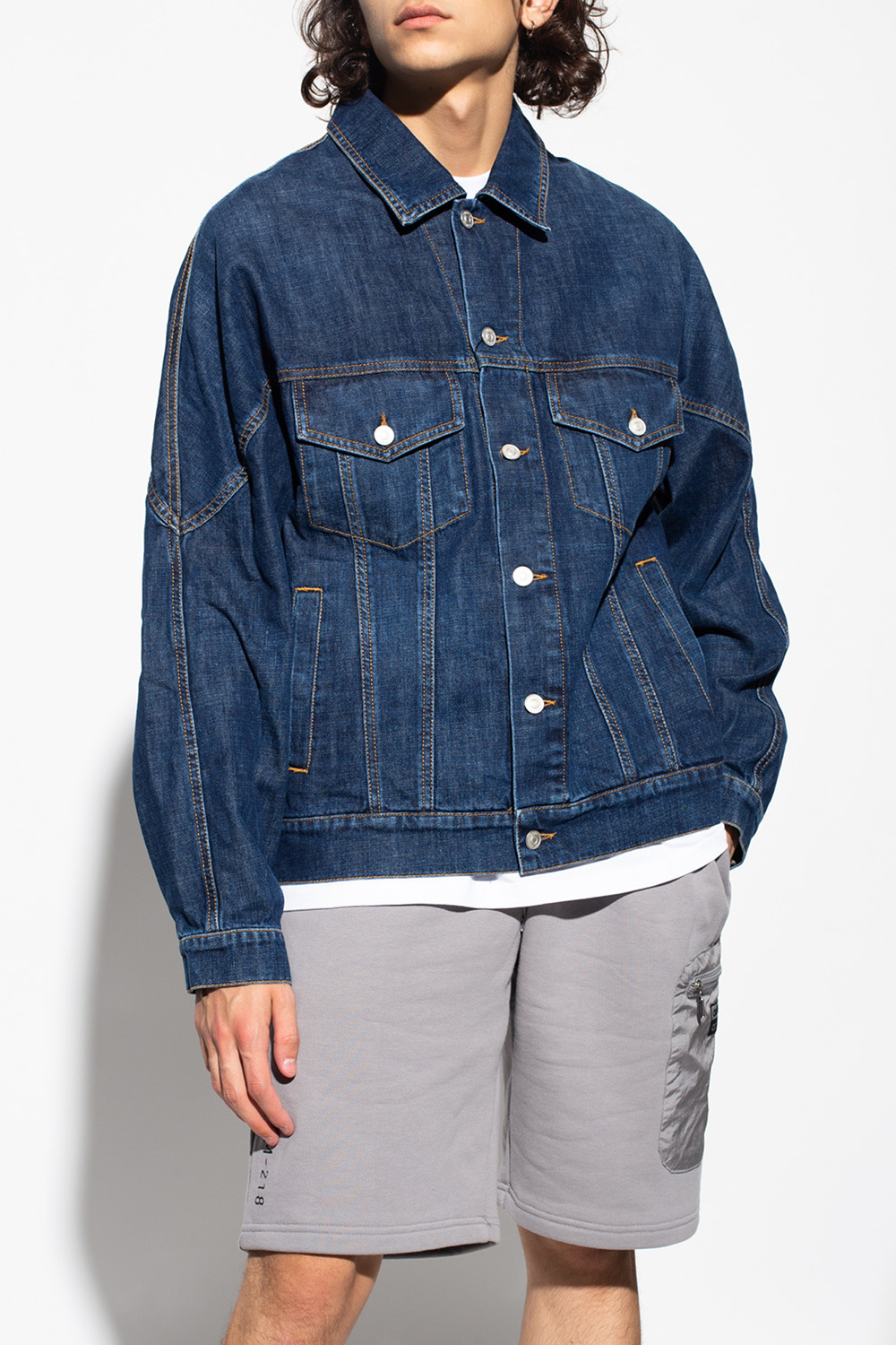 Kenzo Denim Millen jacket with logo