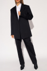 Ami Alexandre Mattiussi Wool blazer with splits