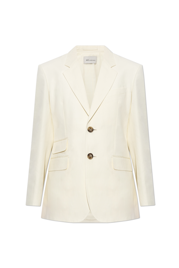 Blazer with side slits od Ami Alexandre Mattiussi