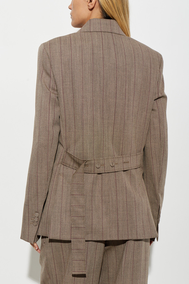 Ami Alexandre Mattiussi Wool blazer with double vent
