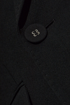 Ami Alexandre Mattiussi Blazer de lã com lapelas abertas