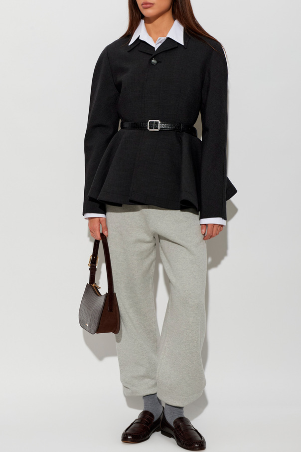 Ami Alexandre Mattiussi Wool jacket with open lapels