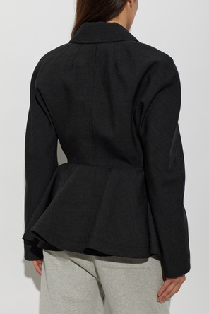 Ami Alexandre Mattiussi Wool jacket with open lapels