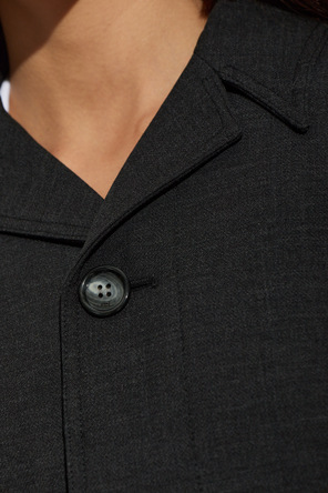 Ami Alexandre Mattiussi Wool jacket with open lapels