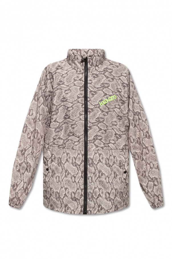 Kenzo logo-embellished jacket with animal motif
