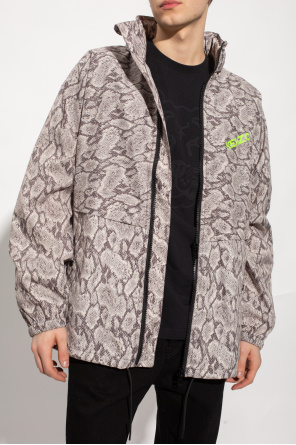 Kenzo logo-embellished jacket with animal motif