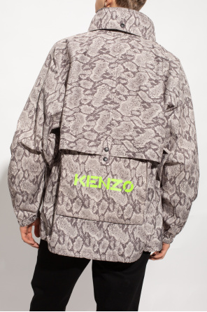 Kenzo logo-embellished jacket with animal motif