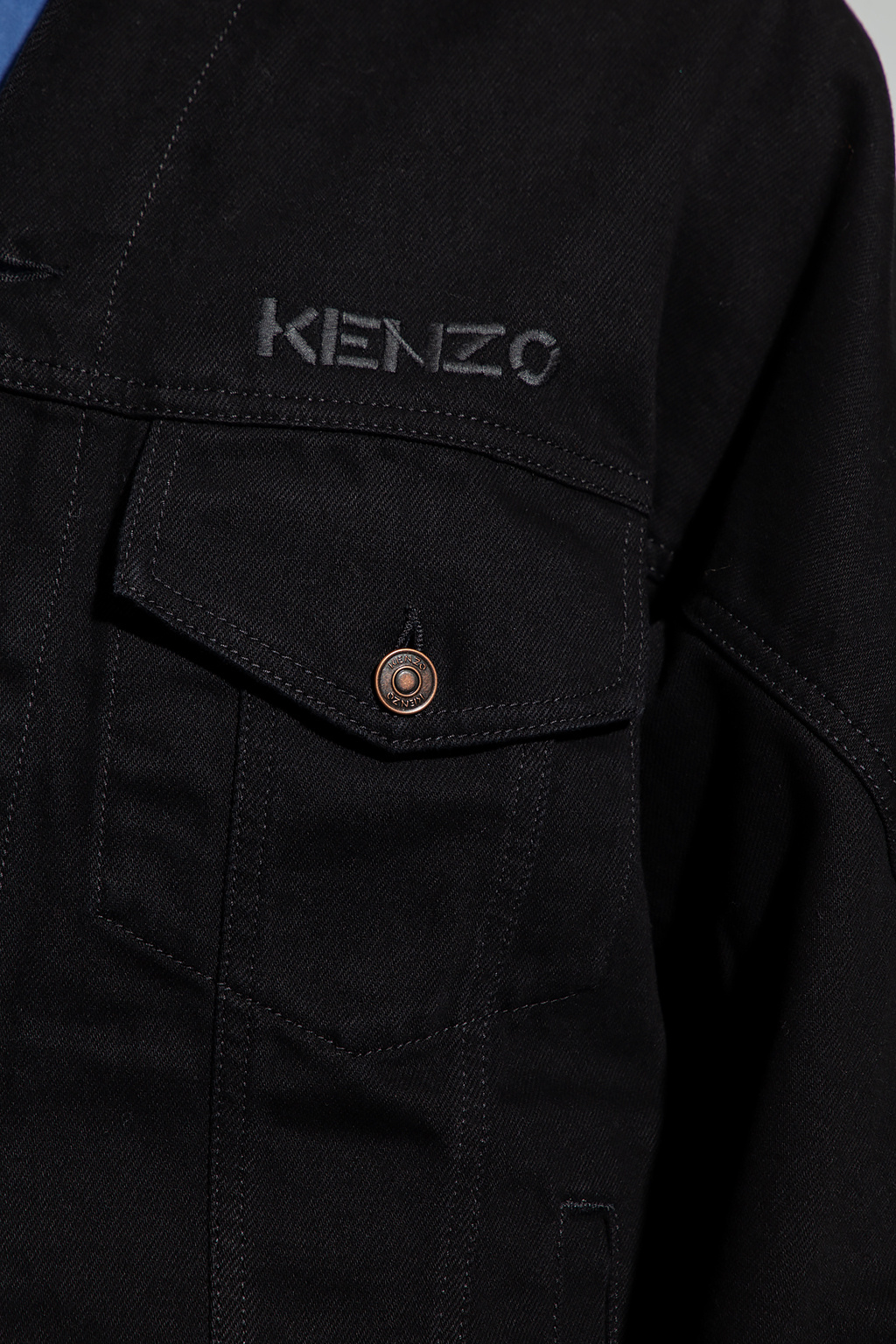 Kenzo Denim jacket with logo