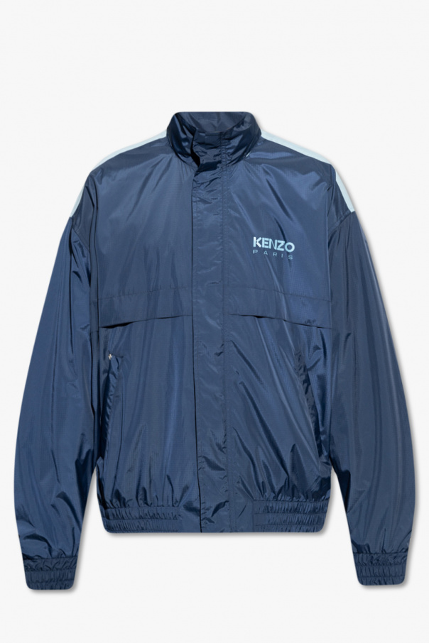 Kenzo Womens Adidas Brown print jacket