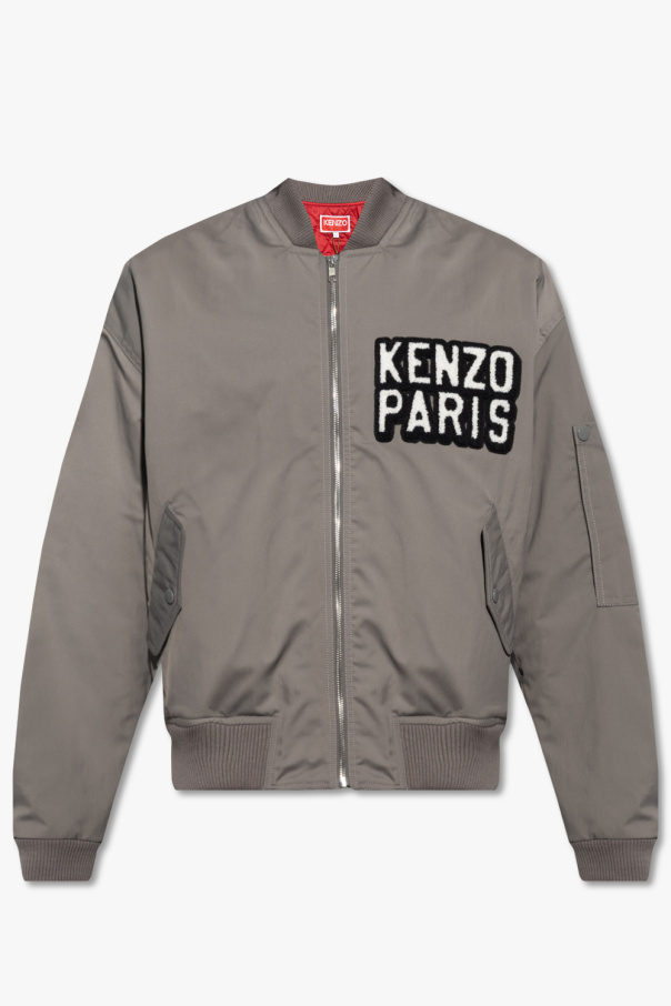 Kenzo Bomber sheer jacket