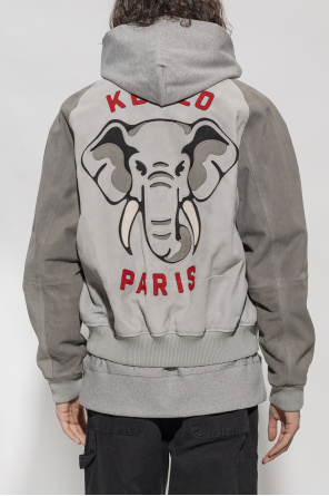 Kenzo Suede tommy jacket