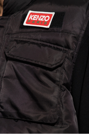 Kenzo Down vest with logo