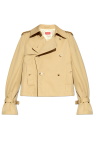 Kenzo beige Short trench coat