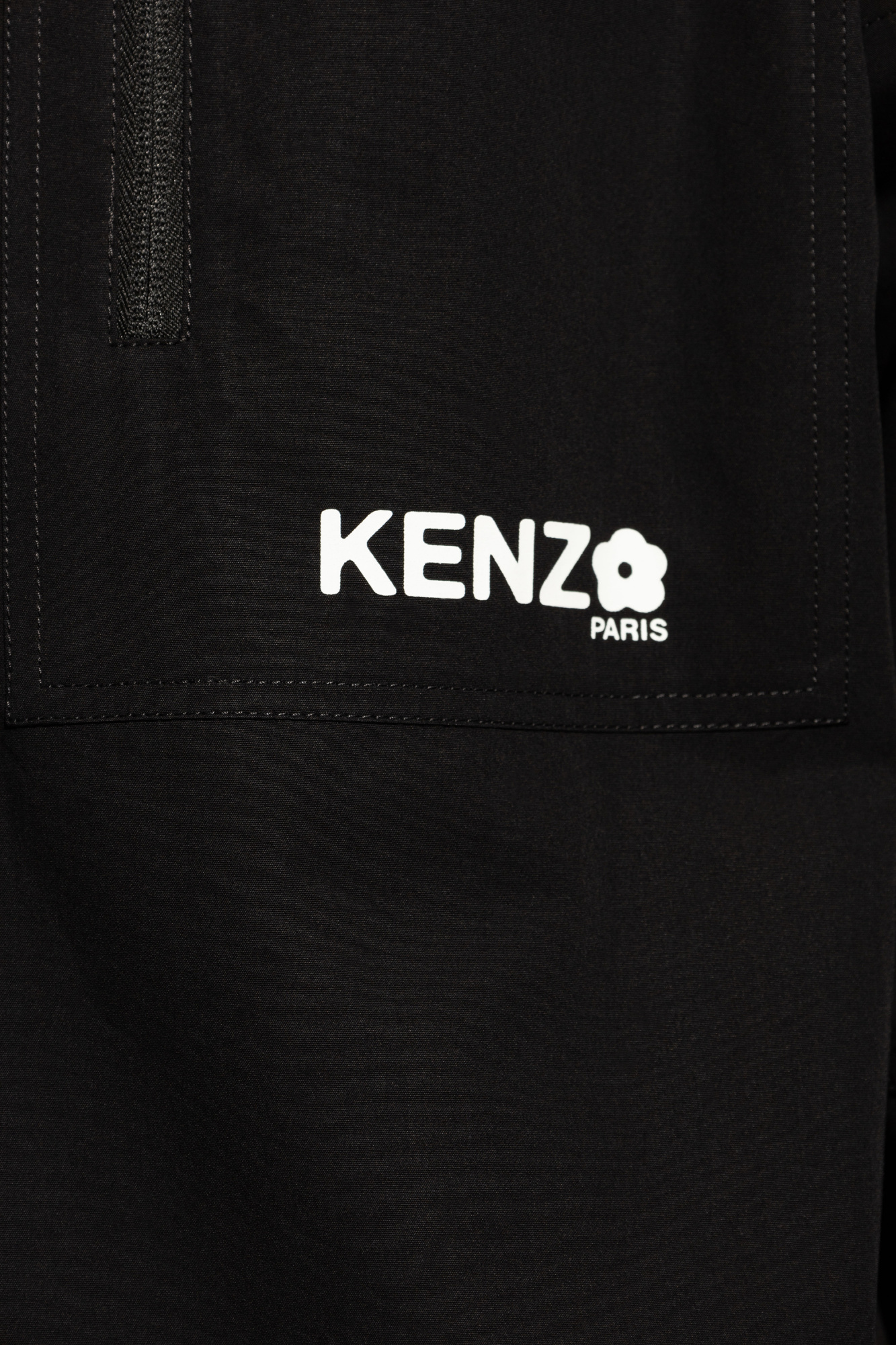 Kenzo Cropped shirt with a pocket