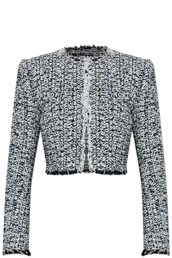 Tweed blazer od Balmain