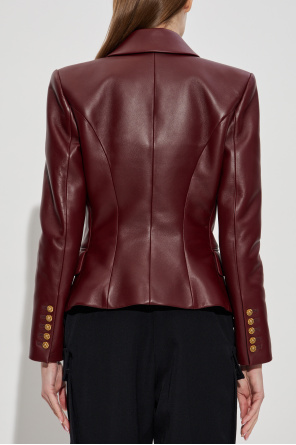 Balmain Leather blazer