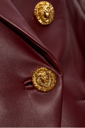 Balmain Leather blazer