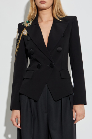 Balmain Blazer with shimmering appliqués
