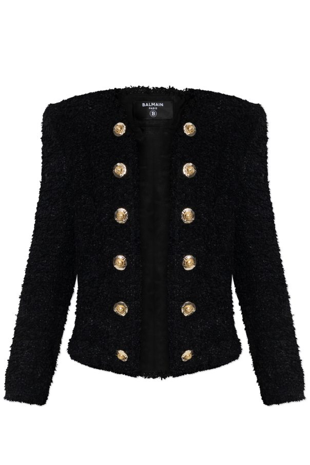 Tweed blazer od Balmain