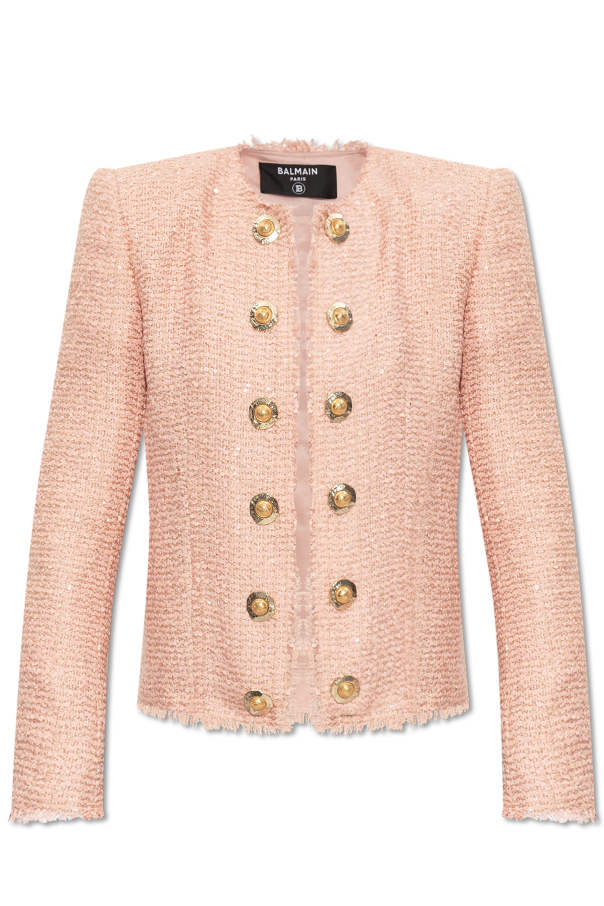 Sequin blazer od Balmain
