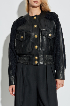 Balmain Jacket made of combined materials