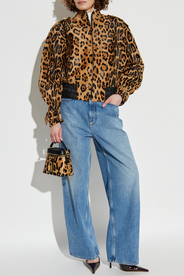 Balmain Jacket with animal print
