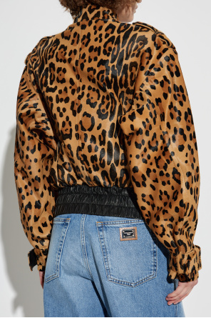 Balmain Jacket with animal print