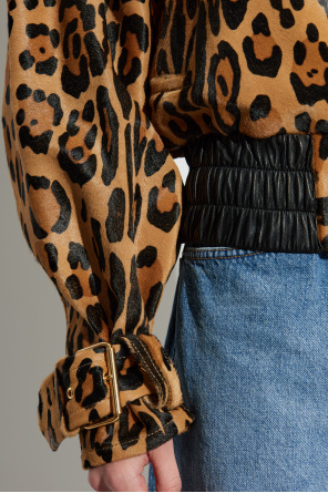 Balmain Jacket with animal print