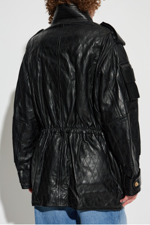Balmain Lammlederjacke