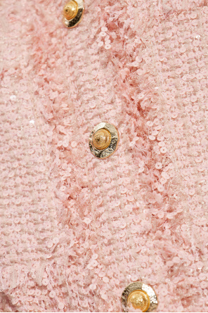 Balmain Vestido de lentejuelas