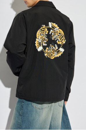 Kenzo Jacke mit aufgedrucktem Logo