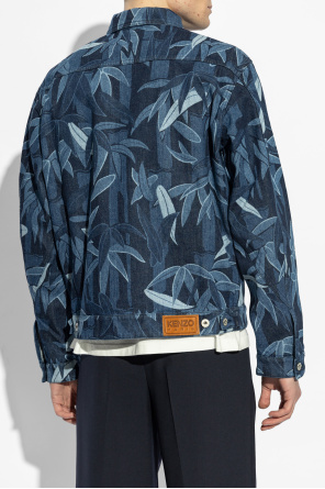 Kenzo Denim jacket with decorative pattern