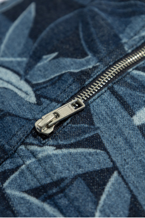 Kenzo Denim jacket with decorative pattern