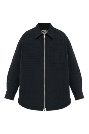 Chaqueta acolchada con logo