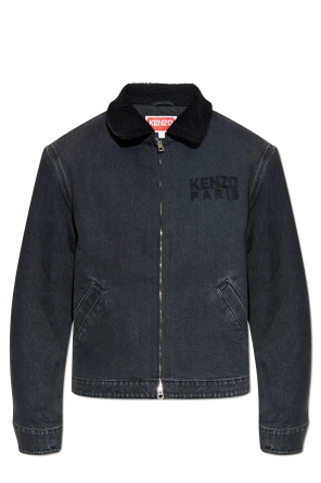 Denim jacket with logo od Kenzo