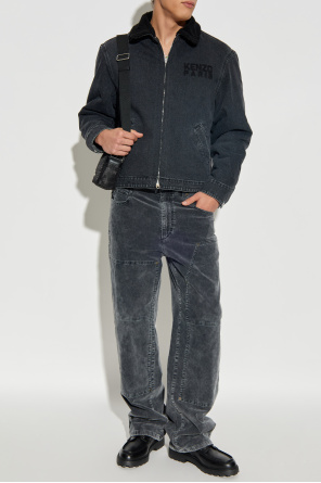 Denim jacket with logo od Kenzo