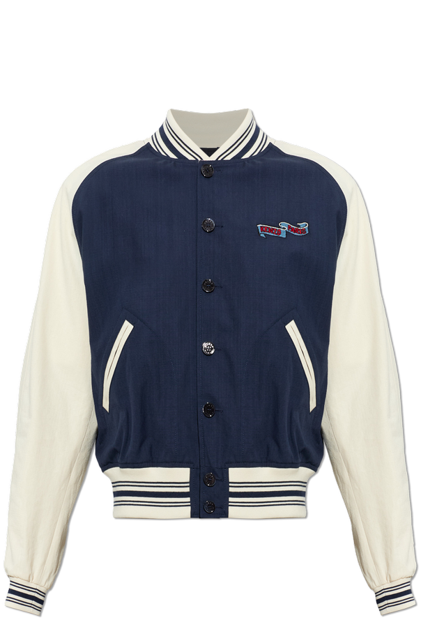 Jacket with embroidered logo od Kenzo