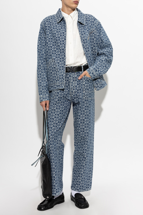 Kenzo Denim jacket with monogram