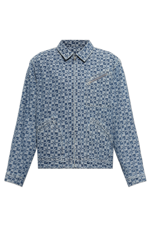 Jeansowa kurtka z monogramem
