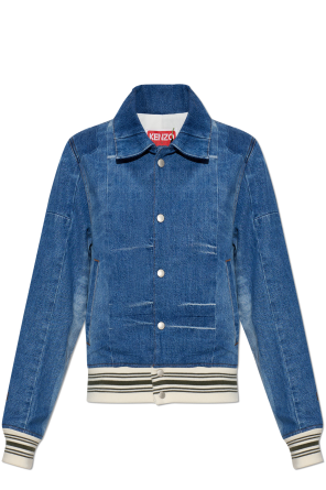 Jeansjacke mit „vintage“-effekt od Kenzo