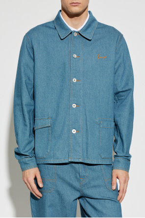 Kenzo Denim shirt with embroidered logo