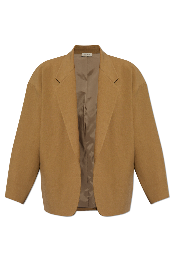Woolen blazer od Bomber jacket with logo
