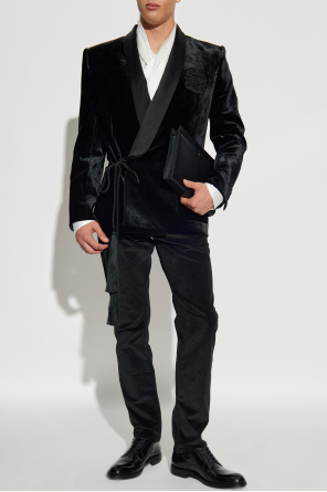 Samtblazer od Balmain