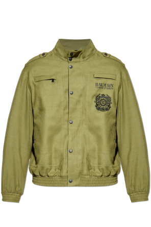 Jacket with logo