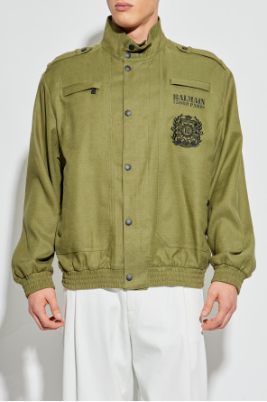 Balmain Kurtka z logo
