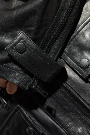 Balmain Casaco de pele de cordeiro