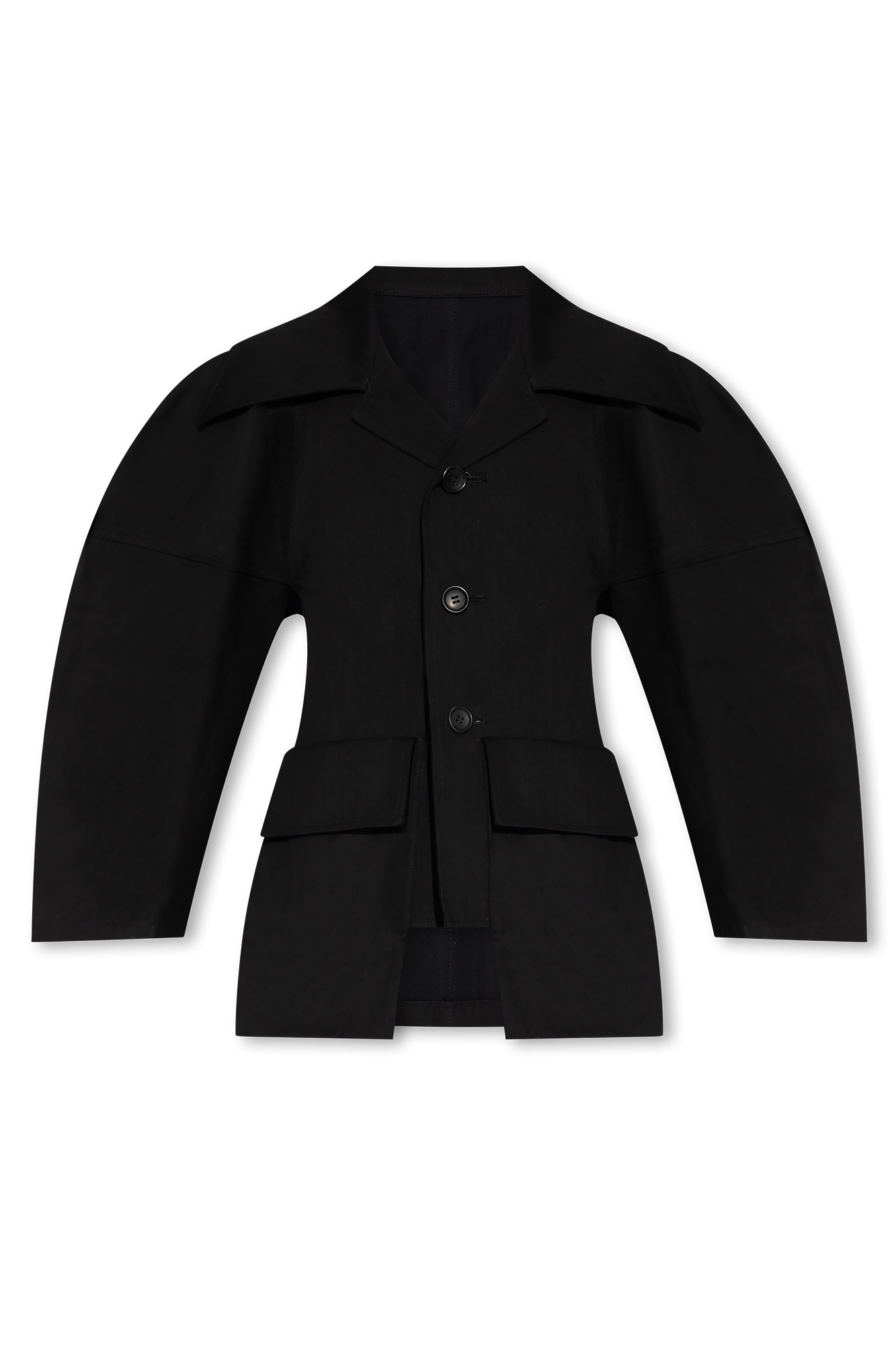 yohji yamamoto cropped jacket