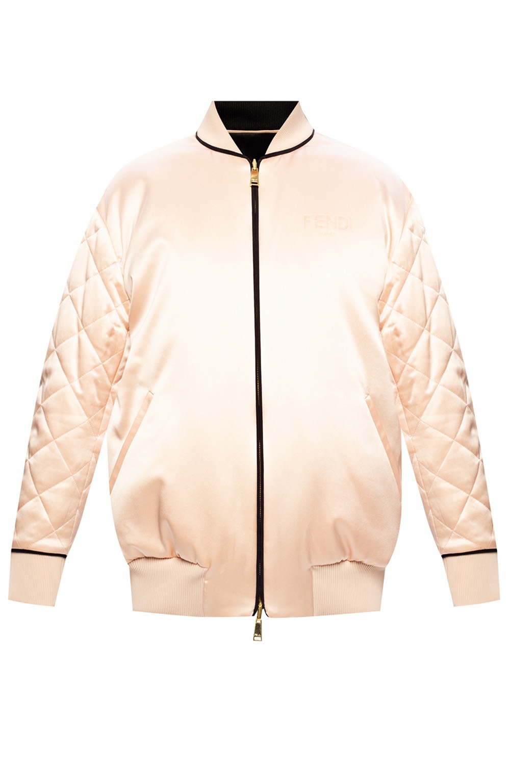 Pink Leather coat Fendi - Vitkac GB